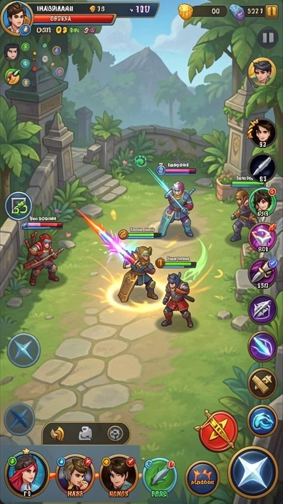 idagame - Tampilan interface yang ramah pengguna.